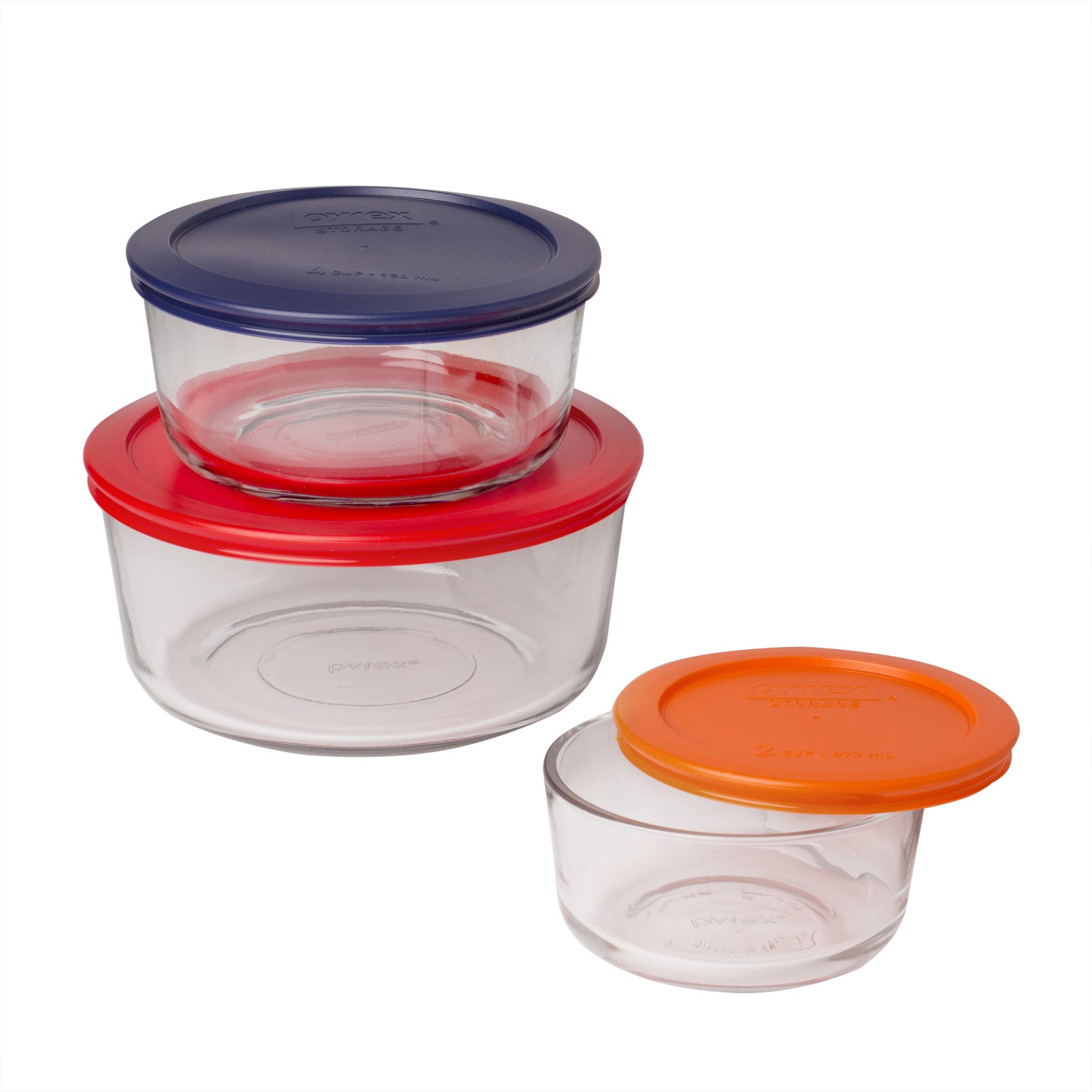 Pyrex? Simply Store? 6-piece Round Glass Storage Value Pack